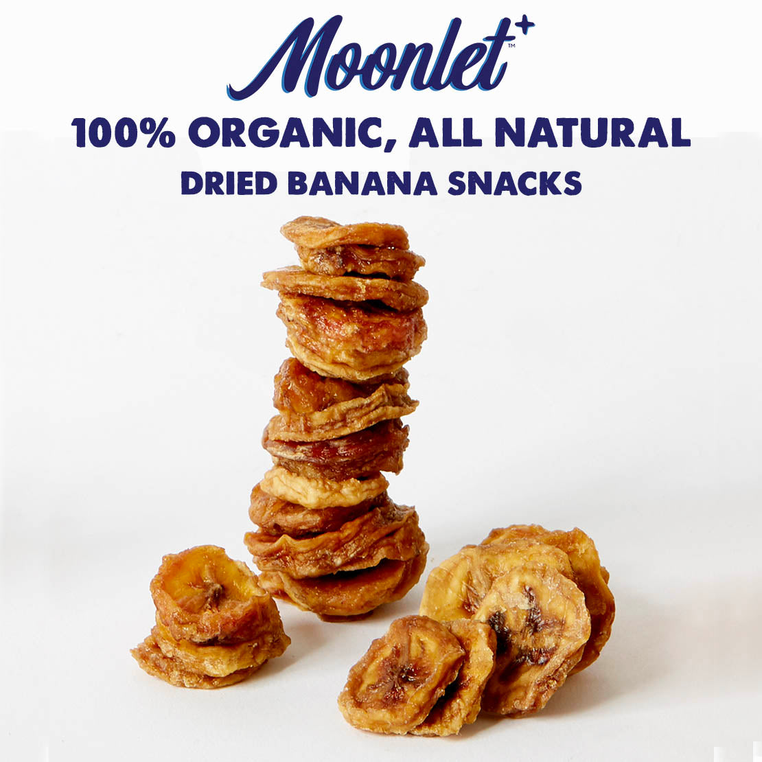 Healthy Snacks | Organic Dried Banana | Moonlet Foods